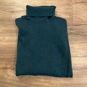 HM Teal Turtleneck